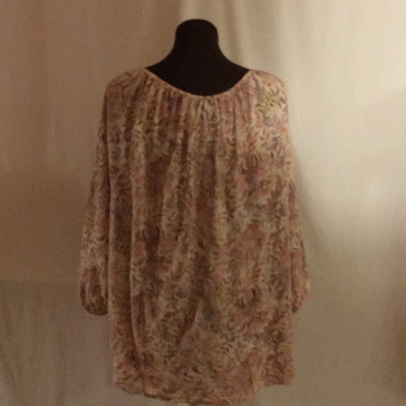 LRL by Ralph Lauren Cotton blouson top size 3x - Picture 4 of 5